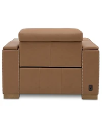 Holtman 33" Leather Power Recliner