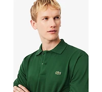Lacoste Men's L.12.12 Classic-Fit Short-Sleeve Pique Polo Shirt