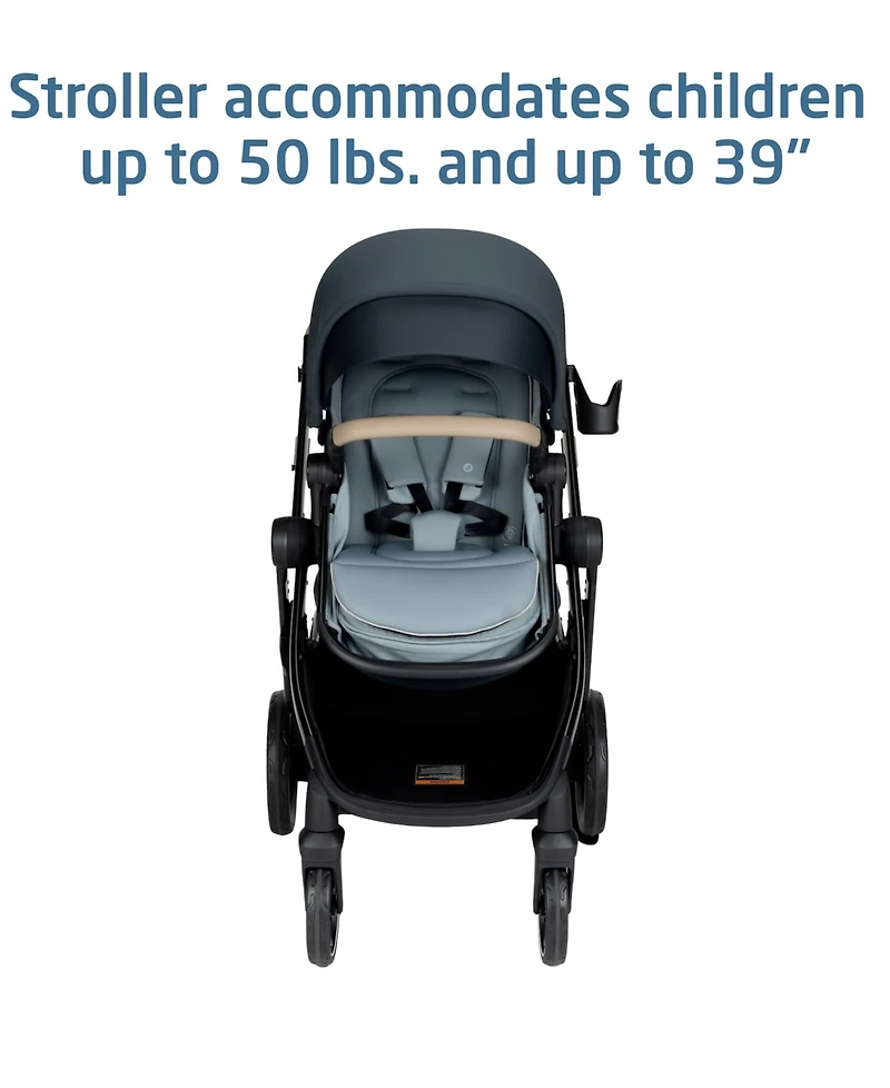 Maxi-Cosi Baby and Toddler Zelia Travel System Stroller Car Seat