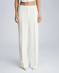 Kenneth Cole Women's High-Rise Pintuck Pants