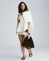 Kenneth Cole Women's Collared Neck Jacket