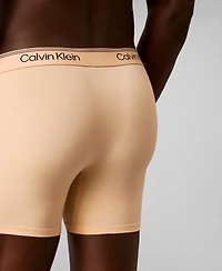 Calvin Klein Men's Microfiber Stretch Boxer Briefs, 4-Pack
