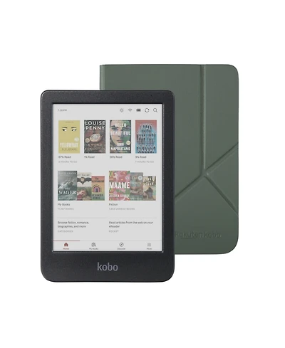 Kobo Clara Colour eReader with SleepCover Case Bundle