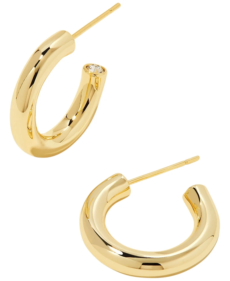 Kendra Scott 14K Gold Plated Over Brass Colette Huggie Earrings