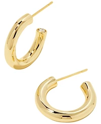 Kendra Scott 14K Gold Plated Over Brass Colette Huggie Earrings