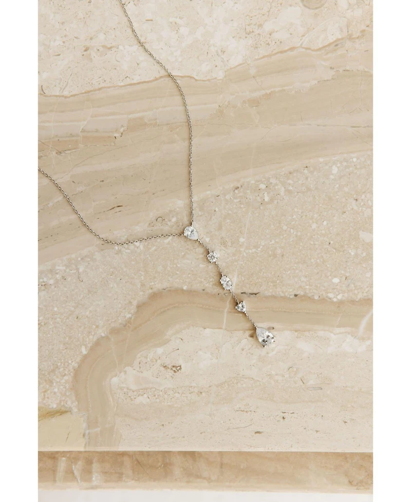 Untamed Petals Lunar Crystal Drop Pendant