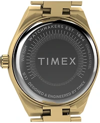 Timex Women's Quartz Analog Gold-Tone Stainless Steel Watch 24mm