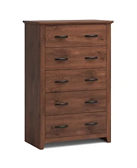 Slickblue Tall 5-Drawer Storage Dresser for Bedroom and Living Area