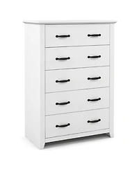 Slickblue Tall 5-Drawer Storage Dresser for Bedroom and Living Area