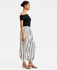 On 34th Women's Textured Balloon Pants, Macy's Exclusive