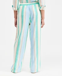 Liverpool Los Angeles Women's Pull-On Drawstring Wide-Leg Pants