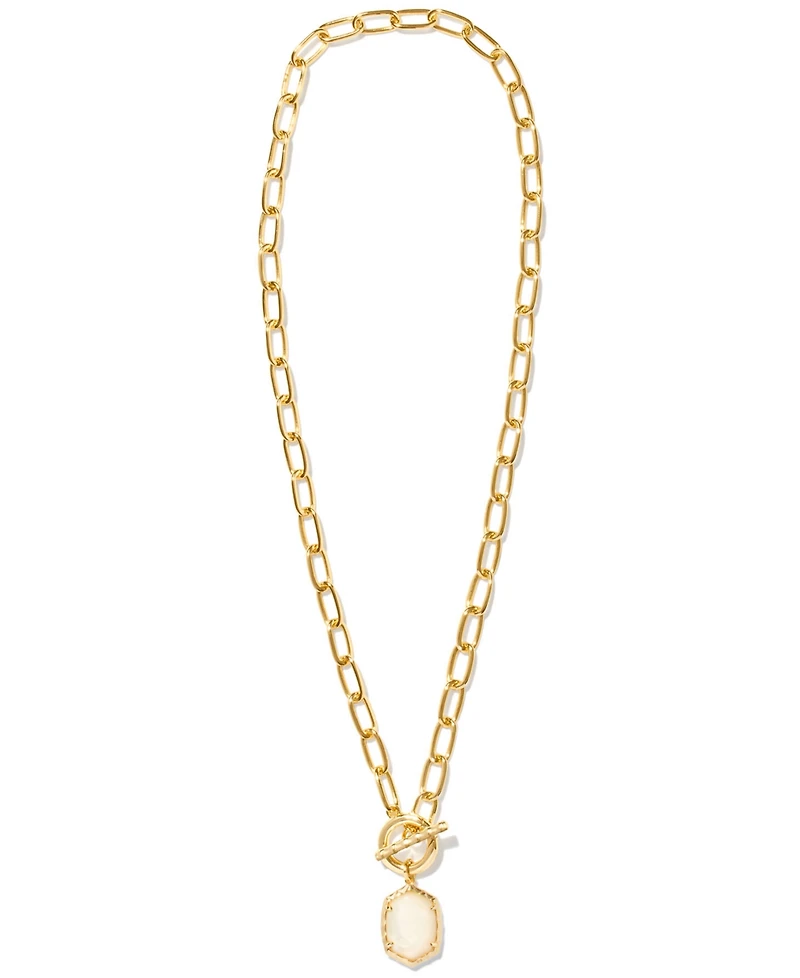 Kendra Scott 14k Gold-Plated Stone 18" Pendant Necklace