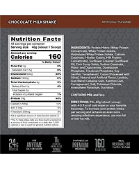 Bsn Syntha-6 Edge Protein Powder, Hydrolyzed Whey, Micellar Casein, Milk Protein Isolate, Low Sugar, 24g Protein, Chocolate Milkshake, 48 Servings