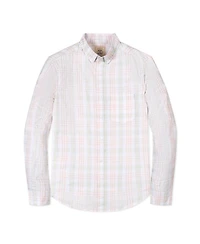 Hope & Henry Men's Organic Long Sleeve Stretch Poplin Button Down Shirt