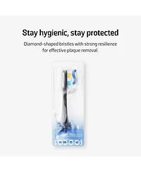 Soocas Multiclean Classic Clean Electric Toothbrush Replacement Heads, Compatible with both Neos Ii and Neos Ii Ultra, 2 Brush Heads