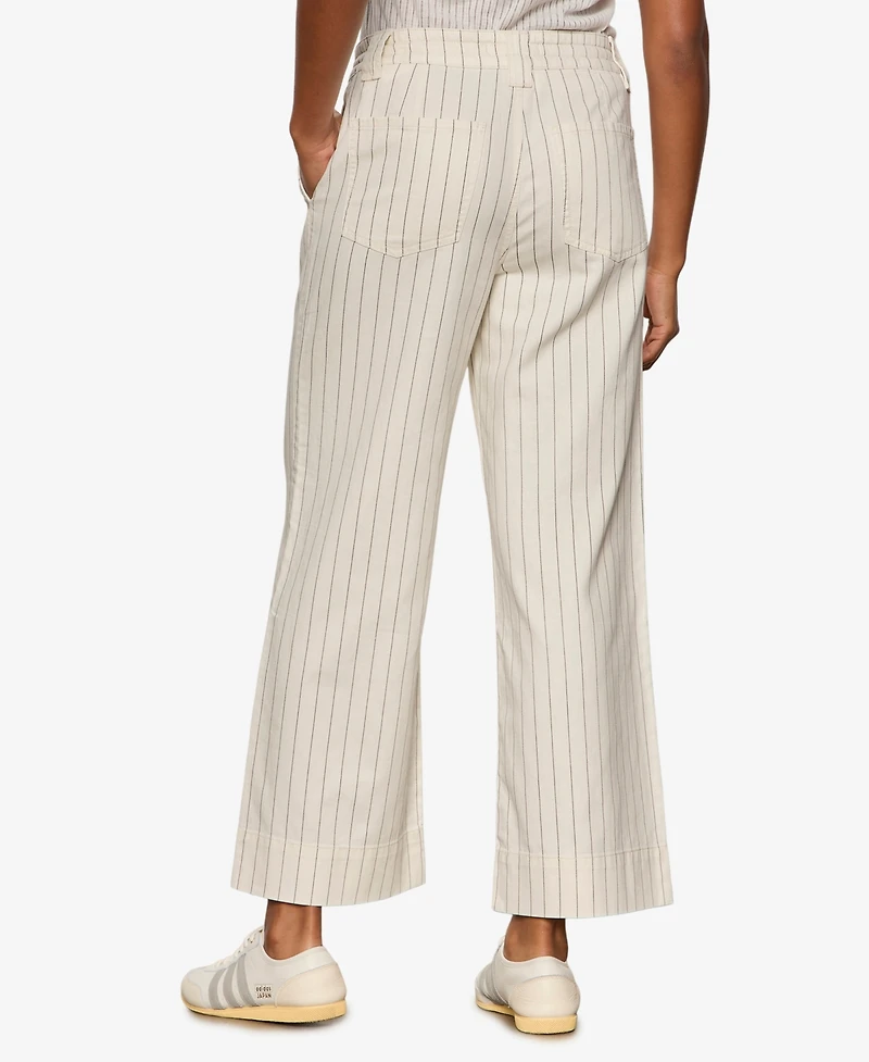 Sanctuary Petite Lily Wide-Leg Cropped Pants