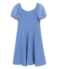 Speechless Girls' 7-16 Short-Sleeve Round Neck Dress