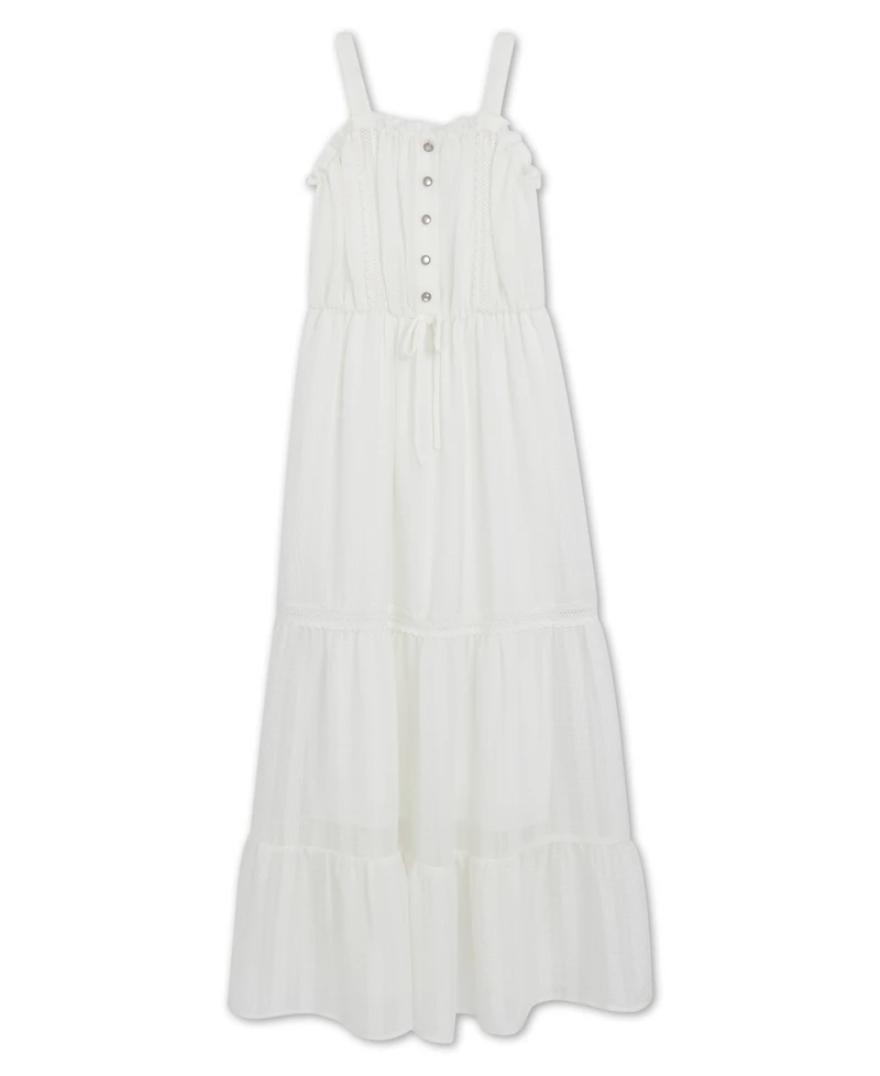 Speechless Girls' 7-16 Maxi Square Neck Dress