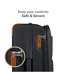 Champs Classic 3 Piece Softside Luggage Set