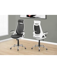 Flynama Mesh Chrome Metal High Back Executive Office Chair
