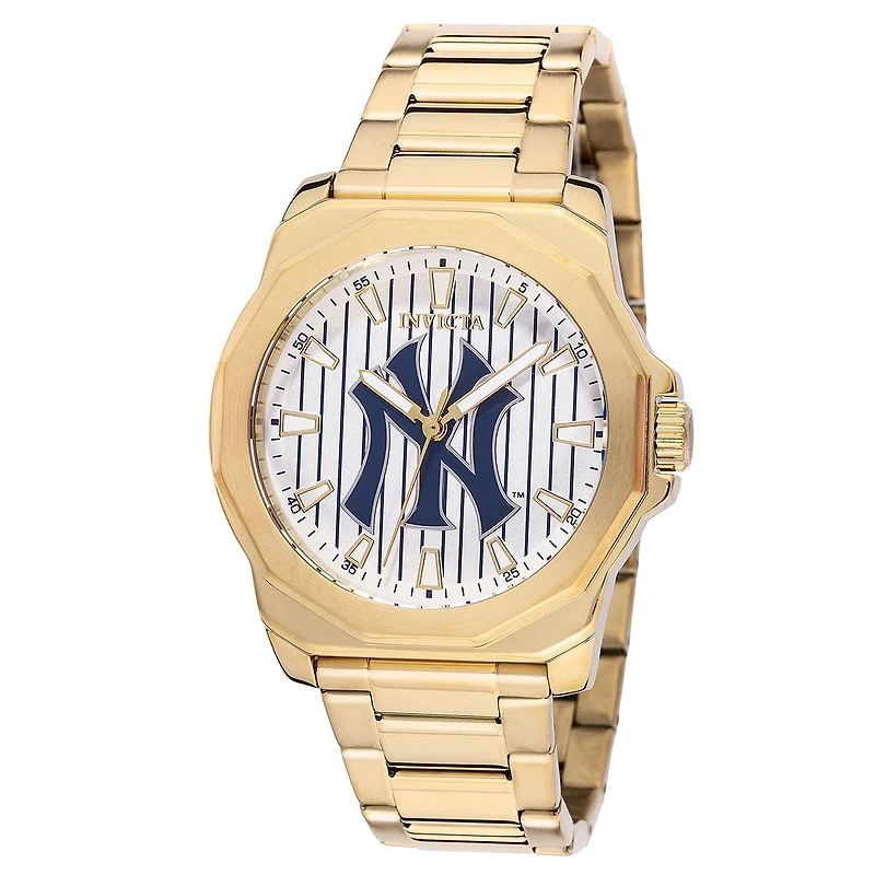 Invicta Men's Quartz Speedway PC21J Watch, Stainless Steel Strap, 42mm Round Case