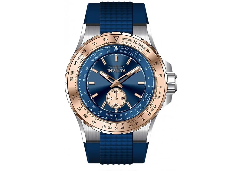 Invicta Men's 49309 Aviator Quartz Multifunction Blue Dial Watch