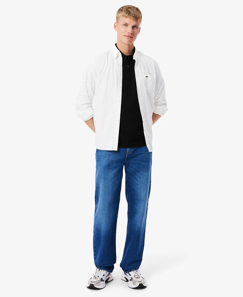 Lacoste Men's L.12.12 Classic-Fit Short-Sleeve Pique Polo Shirt