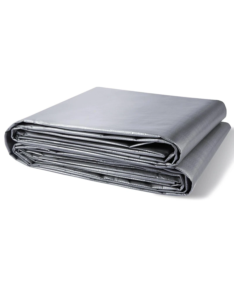 Sugift Waterproof Outdoor Cover Tarp 10 Mil Uv and Temperature Resistant