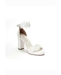 Forever & Always Shoes Women's Isadora Lace Bridal Heel