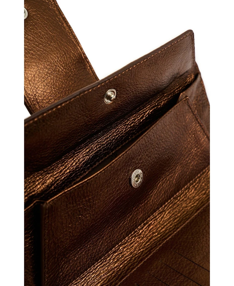 Velez Men's Leather Bifold Large Wallet Designed with 8 internal card