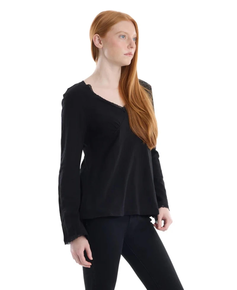 Wilt Women's Clothing V-Neck Long Sleeve Empire