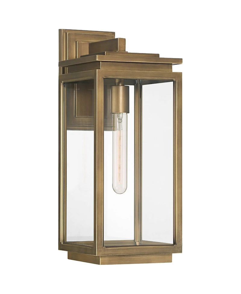Possini Euro Design Possini Euro Atkins 18" High Die Cast Brass Outdoor Light