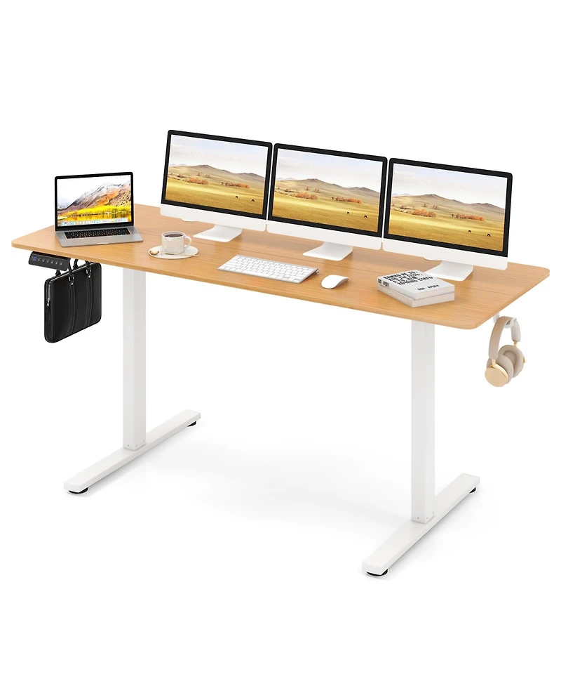 Gouun Electric Standing Desk , Height 28-46 in, 200 lbs