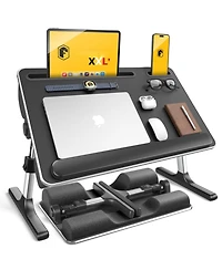 Gnuadz Lap Desk Laptop Stand Cushioned Adjustable Foldable