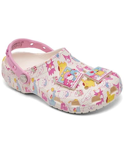 Crocs x Hello Kitty Little Girls Classic Clogs from Finish Line