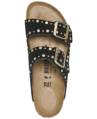 Birkenstock Women's Arizona Rivets Suede Leather Sandals from Finish Line