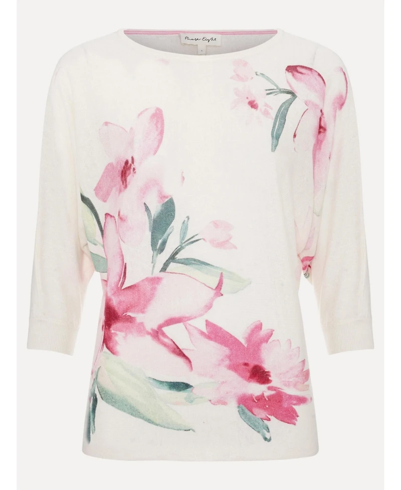 Phase Eight Women's Lorelei Boatneck Floral Jumper