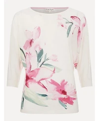 Phase Eight Women's Lorelei Boatneck Floral Jumper