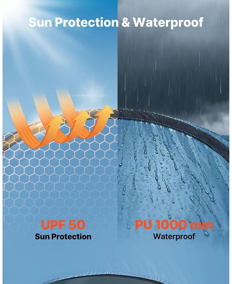 Inolait Instant Pop-Up Portable Privacy Shower Tent for Camping and Beach Use