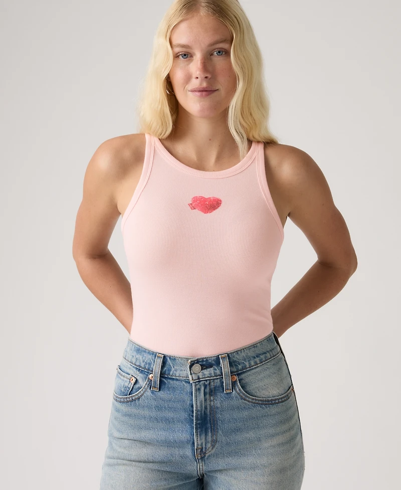 Levi's Women's Graphic Hayes Racer Sleeveless Tank Top