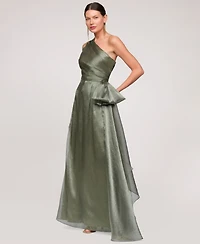 Js Collections Women's Metallic One-Shoulder Dress