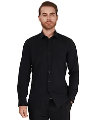 Alfani Men's Slim-Fit Performance Solid Dress Shirt, Macy's Exclusive