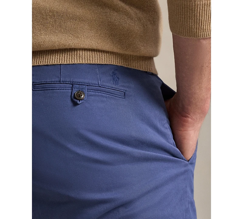 Polo Ralph Lauren Men's Big & Tall Stretch Classic Fit Washed Chino Pants