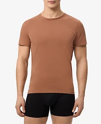 Lacoste Men's 5-Pack Slim Fit Crewneck Undershirts