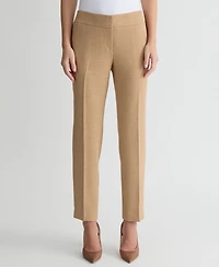 Kasper Women's Clean-Waist Straight-Leg Pants