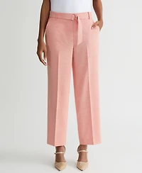 Kasper Women's Belted Pull-On Pants