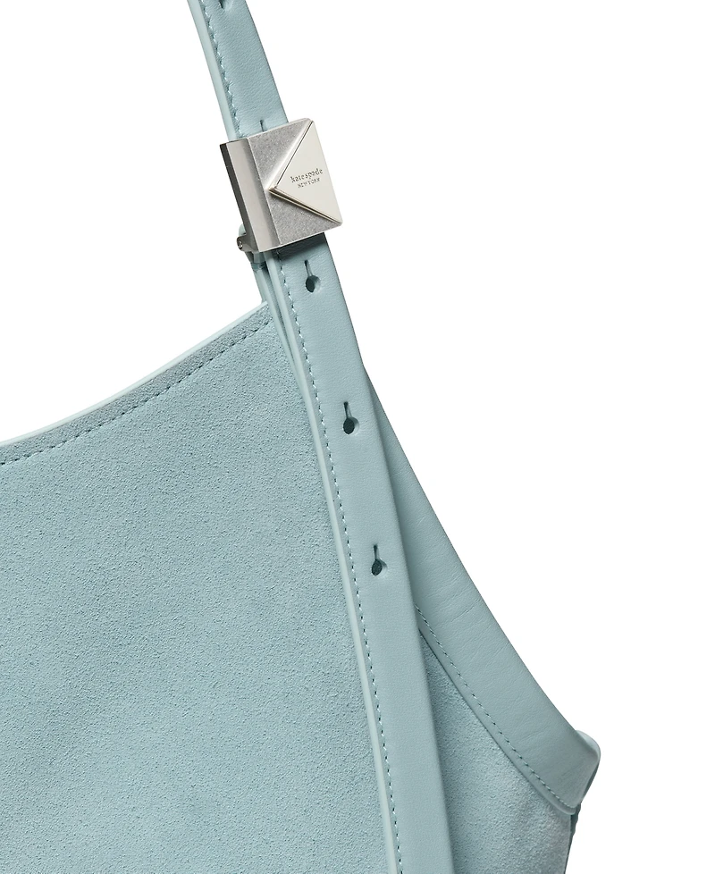 kate spade new york Deco Large Suede Tulip Tote Bag