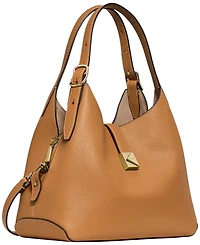 Kate Spade New York Deco Small Pebbled Leather Crossbody Tote Bag