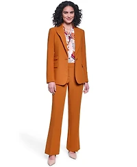 Karl Lagerfeld Paris Women's Long-Sleeve One-Button Jacket