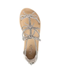 Sugar Toddler and Little Girls' Quay Strappy Flat Sandal